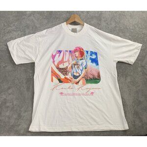 2D Fantasy Shirt Men Large True Love Kouko Kagawa Anime Cosmic Images White Tee